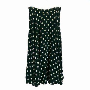 🌼 Vtg Jones NY Pleated Polka Dot Skirt (14)